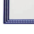 L'Objet Perlée square tray (20cm) - Blue