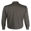 Dell'oglio long-sleeve cotton shirt - Grey