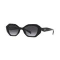 Prada Eyewear oversize-frame gradient sunglasses - Black