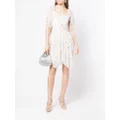 Jenny Packham crystal-embellished tulle dress - White