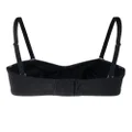 Wacoal detachable-strap balconette bra - Black