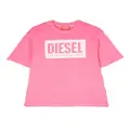 Diesel Kids logo-print T-shirt - Pink
