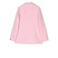 Monnalisa single-breasted tailored jacket - Pink