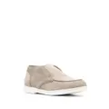 Doucal's ankle-length suede loafers - Neutrals
