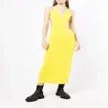 Dion Lee Rope cut-out midi dress - Yellow