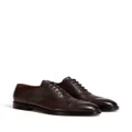 Zegna Torino leather Oxford shoes - Brown