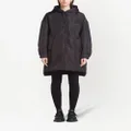 Prada Light Re-Nylon triangle-logo raincoat - Black