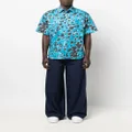 Marni spot-print short-sleeve shirt - Blue