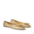 Jimmy Choo Elme ballerina shoes - Gold