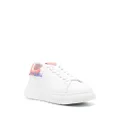 Emporio Armani logo-print lace-up sneakers - White