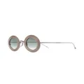 Uma Wang round-frame sunglasses - Gold