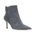 Gianvito Rossi Levy 85mm suede ankle boots - Grey