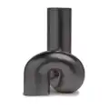 POLSPOTTEN Yourtube ceramic vase - Black