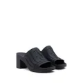 Diesel Sa-Pamela H logo-embossed sandals - Black