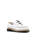 Patou x Paraboot lace-up leather shoes - White