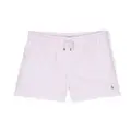Ralph Lauren Kids Polo Pony striped swim shorts - Pink