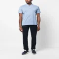 Kiton short-sleeve cotton polo shirt - Blue