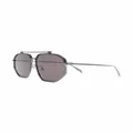 Alexander McQueen Eyewear pilot-frame sunglasses - Black