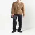 Prada Cashgora knitted cardigan - Brown