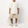 Jil Sander semi-sheer cotton shirt - Neutrals