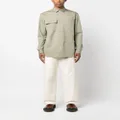 Jil Sander long-sleeve button-up shirt - Green