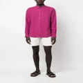 Vilebrequin Caroubis long-sleeved linen shirt - Pink