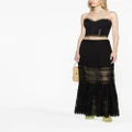 Charo Ruiz Ibiza Viola guipure-lace maxi skirt - Black