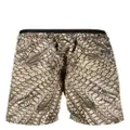 Roberto Cavalli Falcon print swim shorts - Neutrals