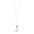 Pragnell Vintage 18kt yellow gold multi-stone necklace - Silver