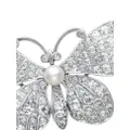 Pragnell Vintage Edwardian platinum diamond and pearl brooch - Silver