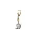 Pragnell Vintage 1891-1900 platinum and 18kt yellow gold diamond drop earrings