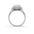 Pragnell Vintage platinum diamond ring - Silver