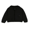 C.P. Company Kids Goggle-hood zip-up jacket - Black