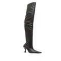 Proenza Schouler ruched over the knee boots - Black