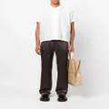 Nanushka mid-rise straight-leg trousers - Brown