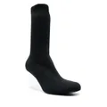 Alexander McQueen Shard 115mm wedge boots - Black