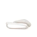 Alexander McQueen asymmetric-design ring - Silver