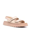Casadei double-strap platform sandals - Neutrals