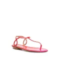Aquazzura Almost Bare flat sandals - Pink