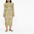 Nanushka Manja leopard-print midi dress - Neutrals