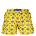 Vilebrequin star-print swim shorts - Yellow
