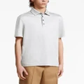 Zegna Pure Linen short-sleeve polo shirt - White