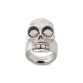 Alexander McQueen The Jewelled Skull ring - Silver