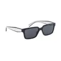 Prada Eyewear oversized square-frame sunglasses - Black