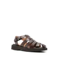 Church's caged leather sandals - Brown