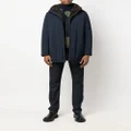 Herno hooded parka jacket - Blue