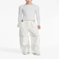 Dion Lee Workwear straight-leg trousers - White