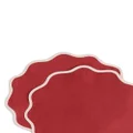 La DoubleJ Cloud linen placemats (set of 2) - Red