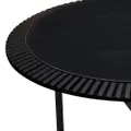 Zanat Piano circular-design table - Black