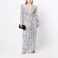 Jenny Packham Gazelle sequin-embellished gown - Silver